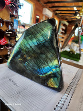 Load image into Gallery viewer, Rare - 7.39lb Natural Labradorite - Entire Front is a Flash!