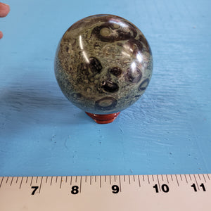 Kambaba Sphere Green Eye 70mm, 519 gms