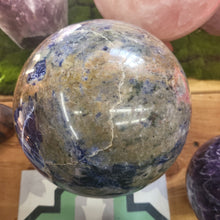 Load image into Gallery viewer, Blue Sodalite Polished Sphere 17.33 lbs