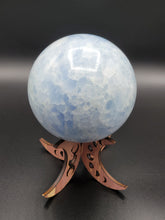 Load image into Gallery viewer, Blue Celestial Polished Crystal Sphere 5.68lbs