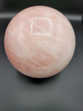 Load image into Gallery viewer, Rose Quartz polished sphere pink Reiki healing17.9lbs