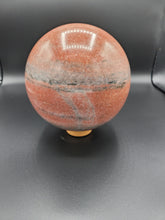 Load image into Gallery viewer, Rhodonite Natural Polished Sphere 13.76 lbs