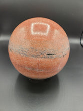 Load image into Gallery viewer, Rhodonite Natural Polished Sphere 13.76 lbs