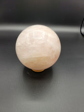 Load image into Gallery viewer, Crystal Polished Rose Quartz Sphere almost 4.62 lbs