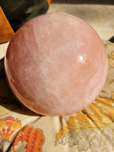 Load image into Gallery viewer, Rose Quartz Natural Crystal Sphere 27.39lbs