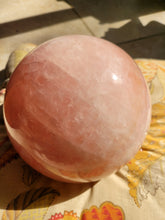 Load image into Gallery viewer, Rose Quartz Natural Crystal Sphere 27.39lbs