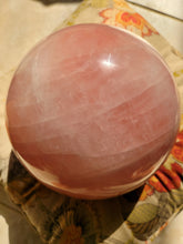 Load image into Gallery viewer, Rose Quartz Natural Crystal Sphere 27.39lbs
