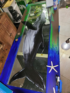 Door Breaching Humpback Whale