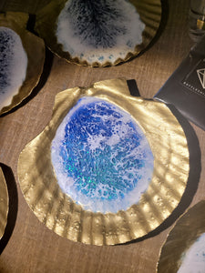 Seashell Oceanscape Bouje Coastal Home Decor