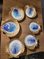 Seashell Oceanscape Bouje Coastal Home Decor