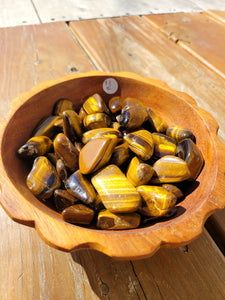Tumbled Tiger's Eye Stones