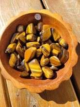 Load image into Gallery viewer, Tumbled Tiger&#39;s Eye Stones