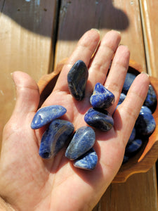 SODALITE tumbled stones