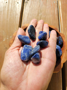 SODALITE tumbled stones