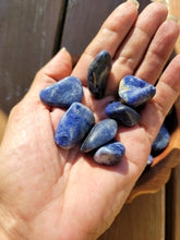 Load image into Gallery viewer, SODALITE tumbled stones