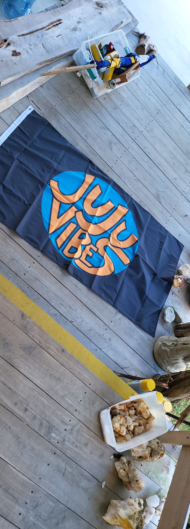 Juju Vibes Flags Double Sided Scotch Guard Protrotected